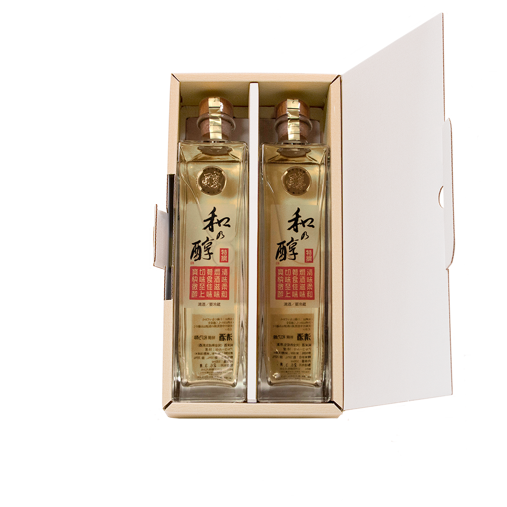 特撰和乃醇 500ml ギフト箱(2本入れ)